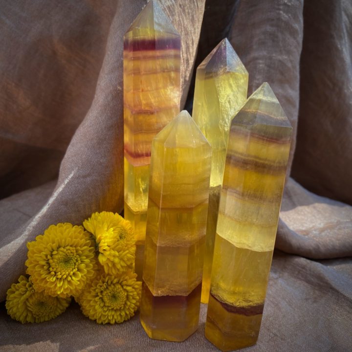 Abundance Attracting Yellow Fluorite Generators