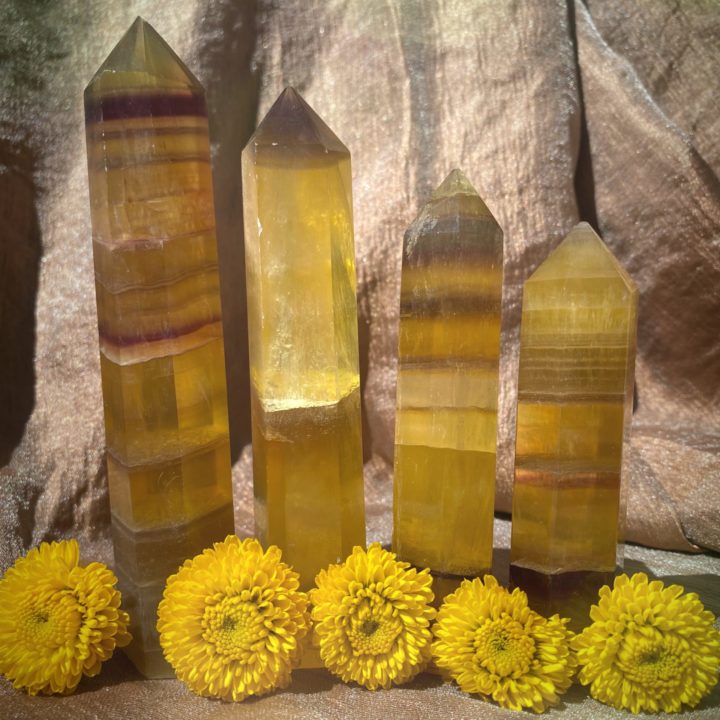 Abundance Attracting Yellow Fluorite Generators