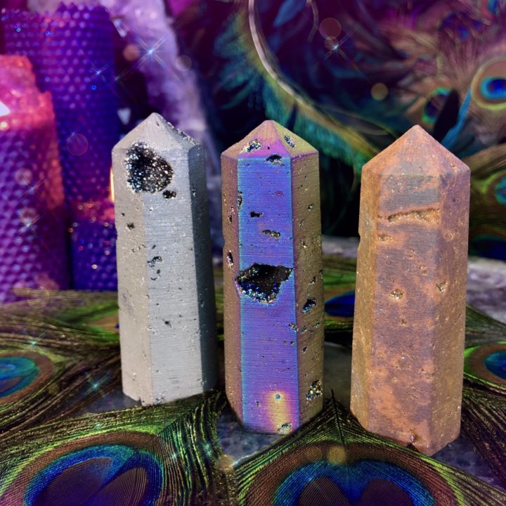 Amplified Healing Aura Druzy Quartz Generators