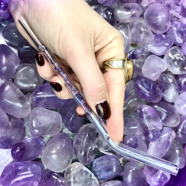 Gemstone Drinking Straws