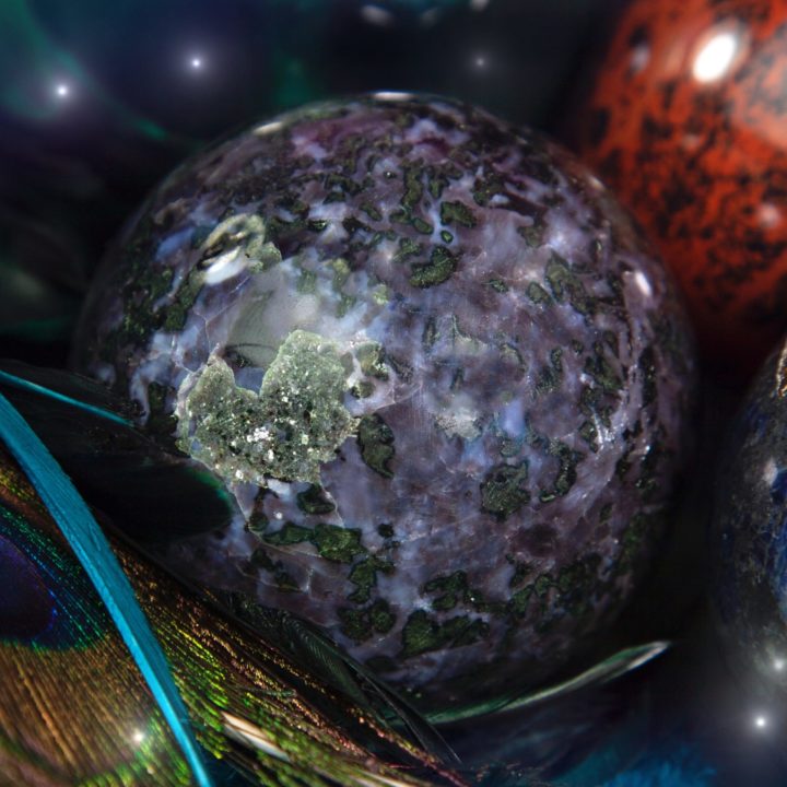 Intuitively Chosen Gemstone Spheres