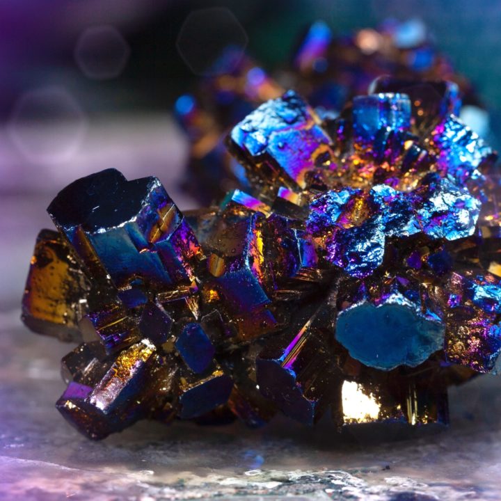 New Moon Charged Titanium Aura Aragonite