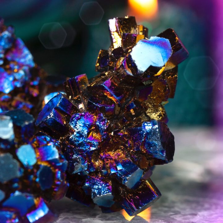 New Moon Charged Titanium Aura Aragonite