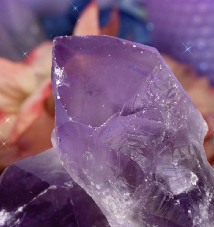 Peace and Purification Amethyst Points