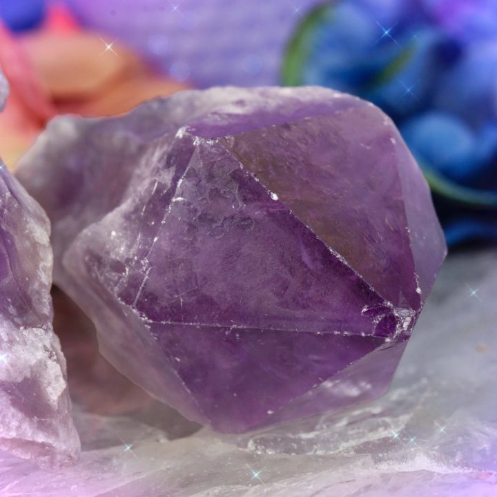 Peace and Purification Amethyst Points