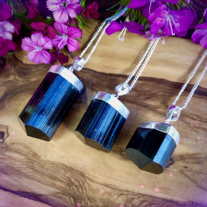 Ultimate Shielding Black Tourmaline Pendants