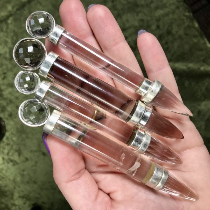 Clear Quartz Mini Pocket Wands