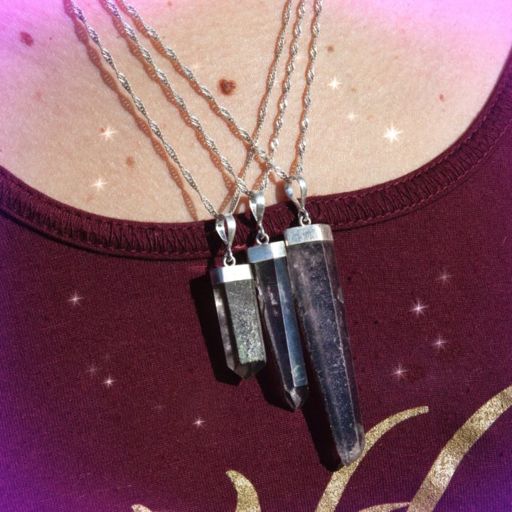 Healing and Sacred Journey Lodolite Pendants