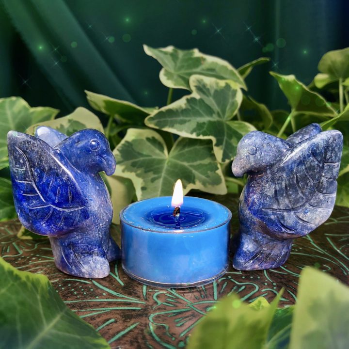 Joy and Insight Dumortierite Hummingbirds