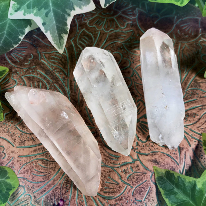 Natural Double Terminated Quartz Wands