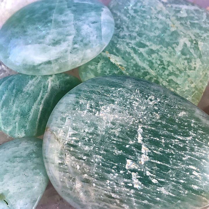 Speak Your Truth Amazonite Cabochons