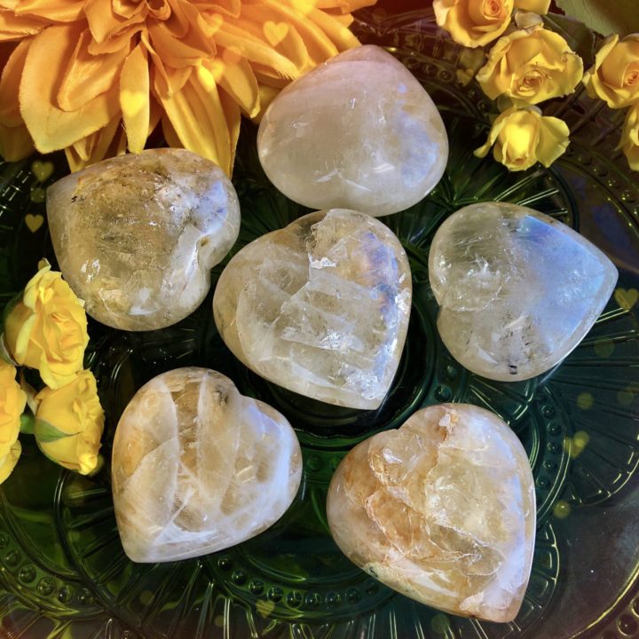 Citrine Hearts