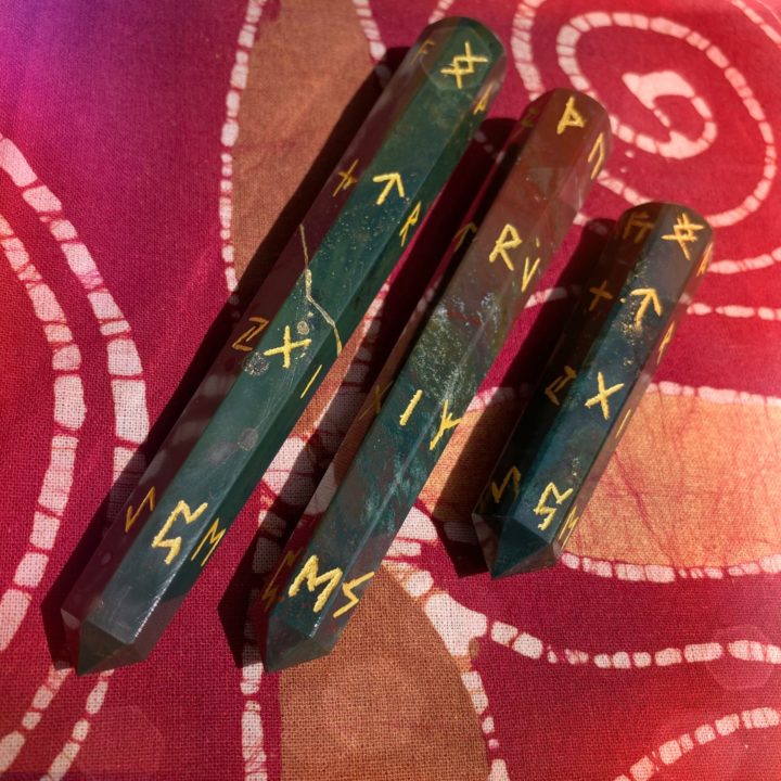 Bloodstone Rune Wands