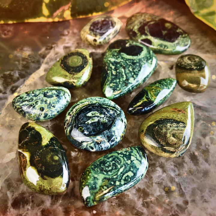 Divine Masculine Kambaba Jasper Cabochons