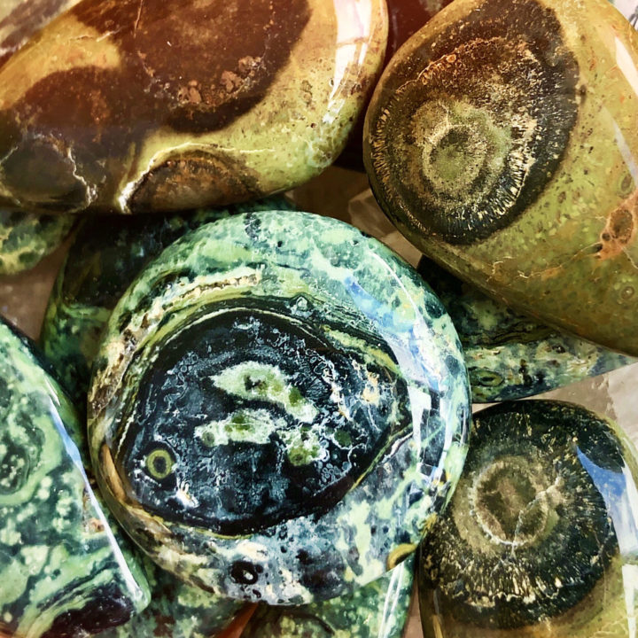 Divine Masculine Kambaba Jasper Cabochons