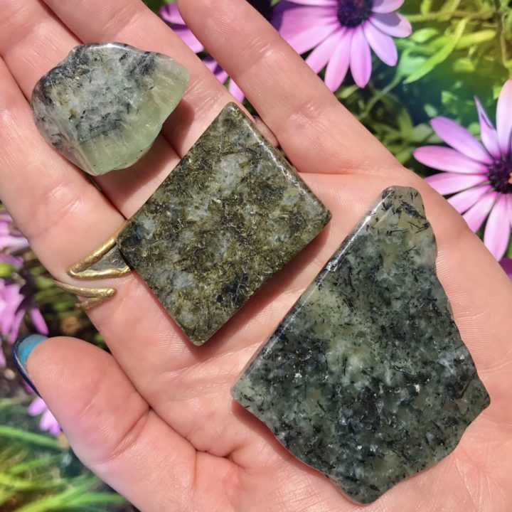 Heal the Healer Prehnite with Epidote