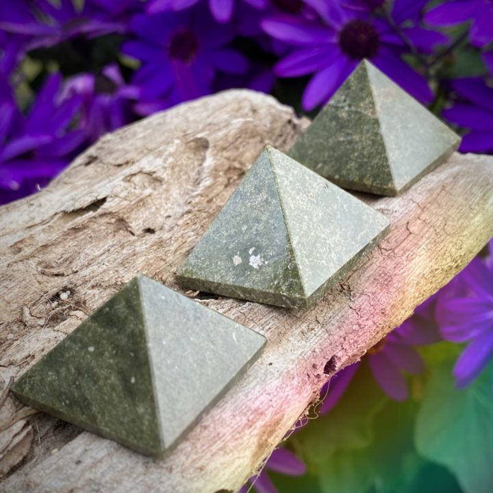 Higher Self Vesuvianite Pyramids