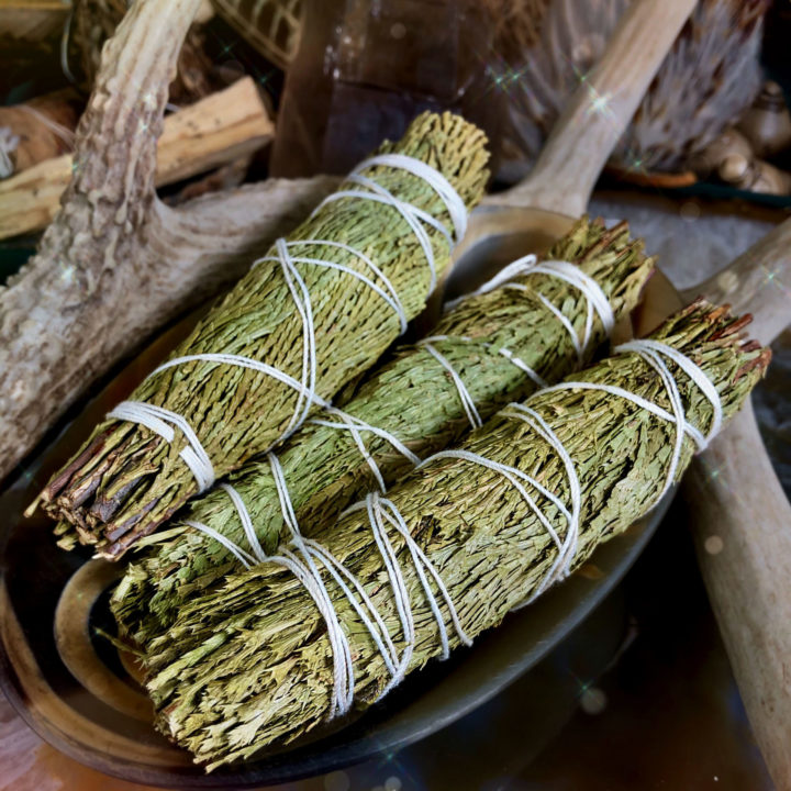 Mini Cedar Smudge Bundles