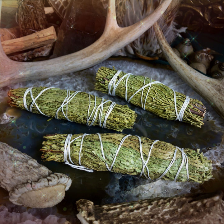 Mini Cedar Smudge Bundles