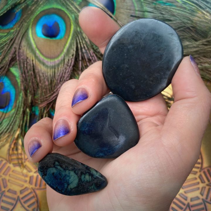 Sacred Journey Vivianite Bra Stones