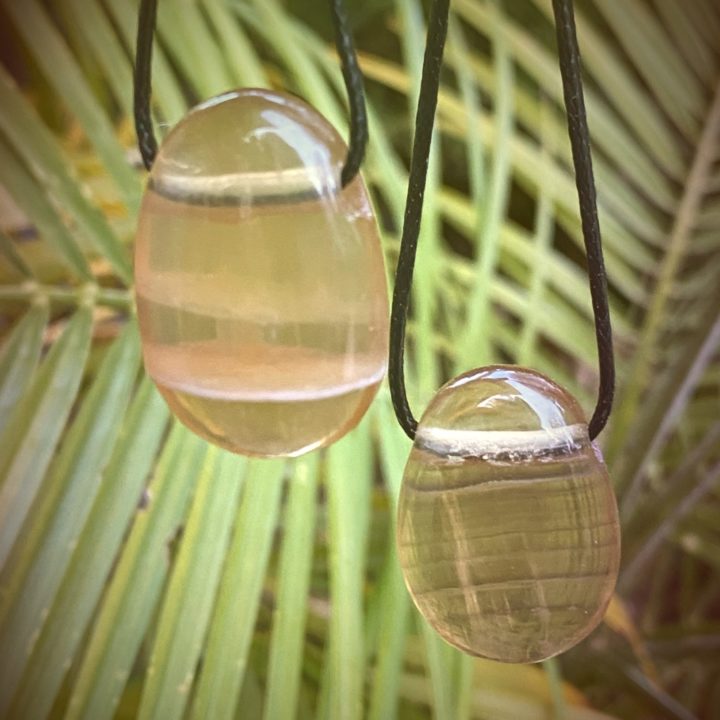 Yellow Fluorite Mega Manifestation Necklaces