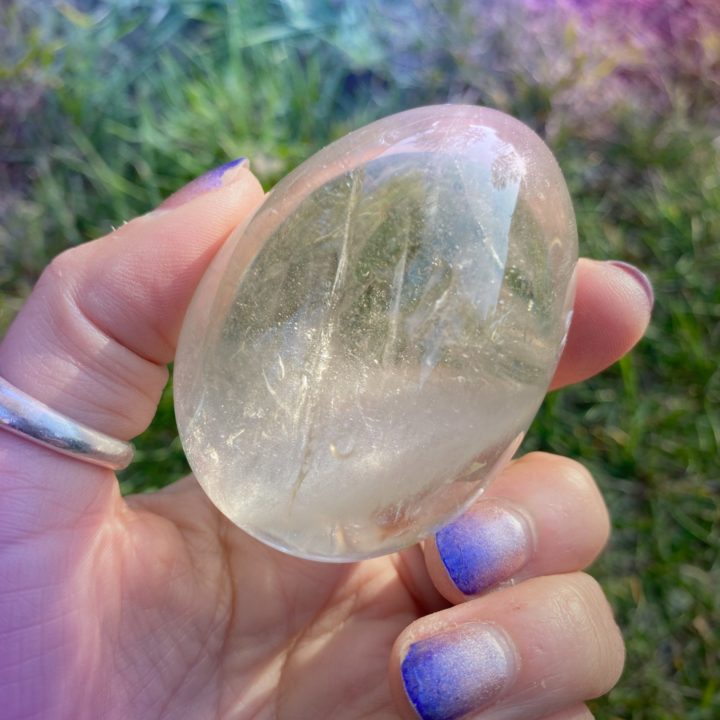 Clear Quartz Eggs