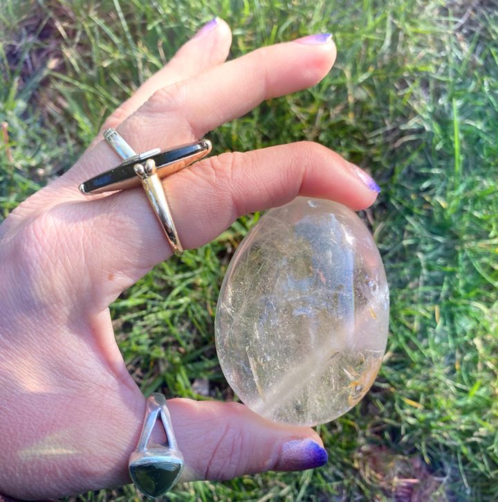 Clear Quartz Eggs