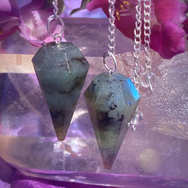 Labradorite Visioning Pendulums