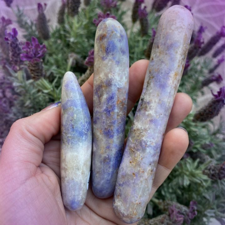 Pink Petalite Lepidolite Peace Wands