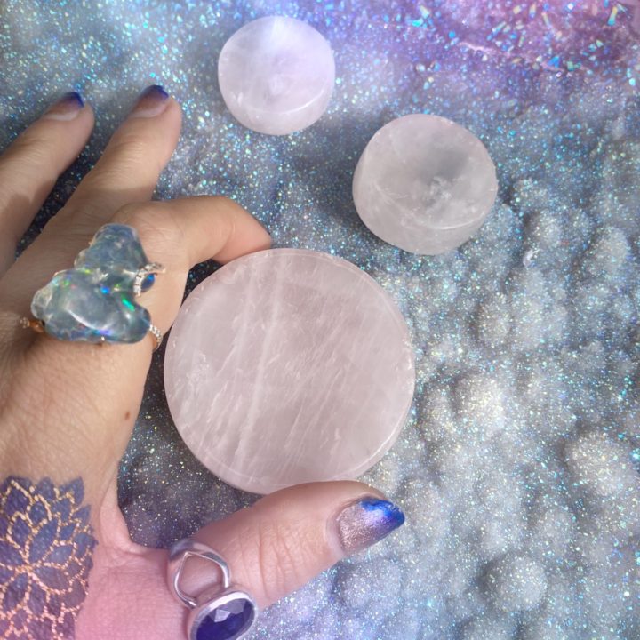 Rose Quartz Universal Love Sphere Stands