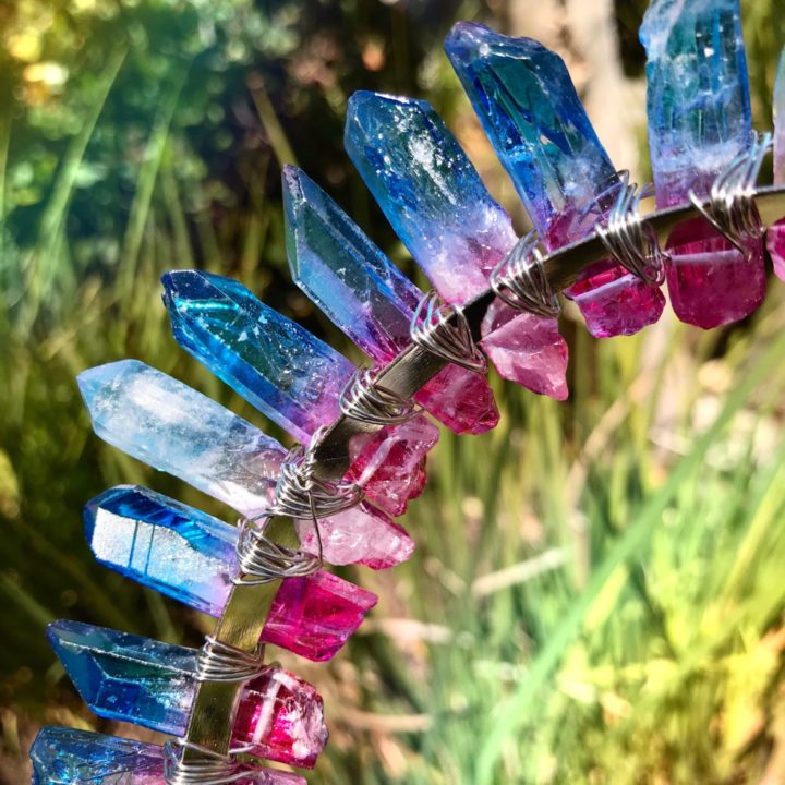 Aura Quartz OMGoddess Crowns