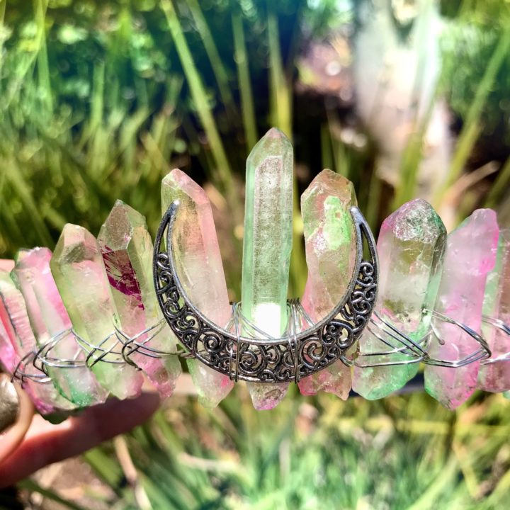 Aura Quartz OMGoddess Crowns