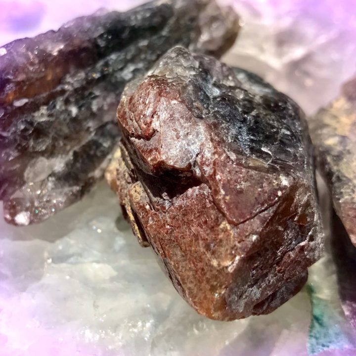 Red Amethyst Grounded Peace Points