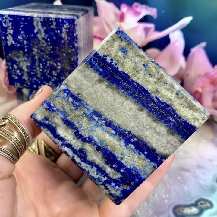 Lapis Lazuli Priestess Cubes