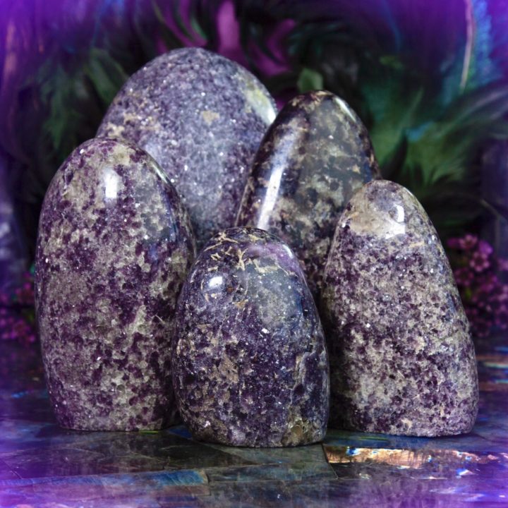 Lepidolite Serenity Pillars