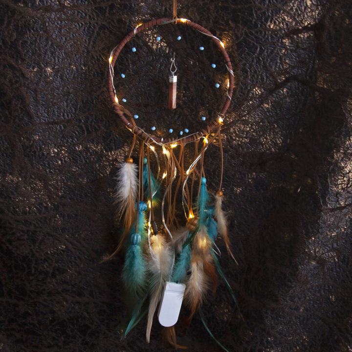 LED Gemstone Dreamcatchers