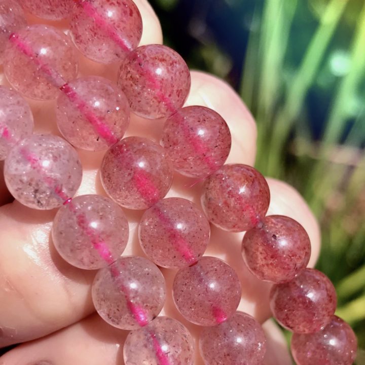 Strawberry Quartz Love Bracelets