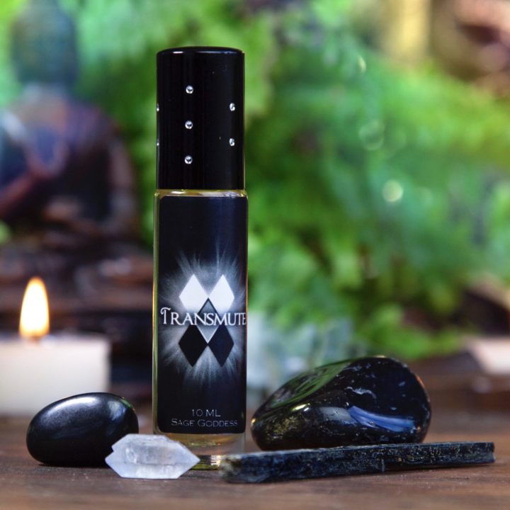 Transmute Perfume and Gemstone Set