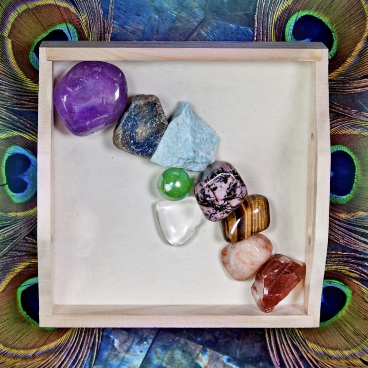 SG Anniversary Chakra Healing Gemstone Tray