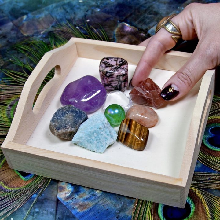 SG Anniversary Chakra Healing Gemstone Tray