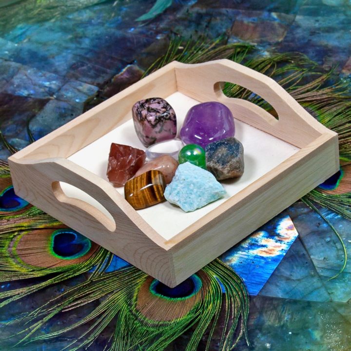 SG Anniversary Chakra Healing Gemstone Tray