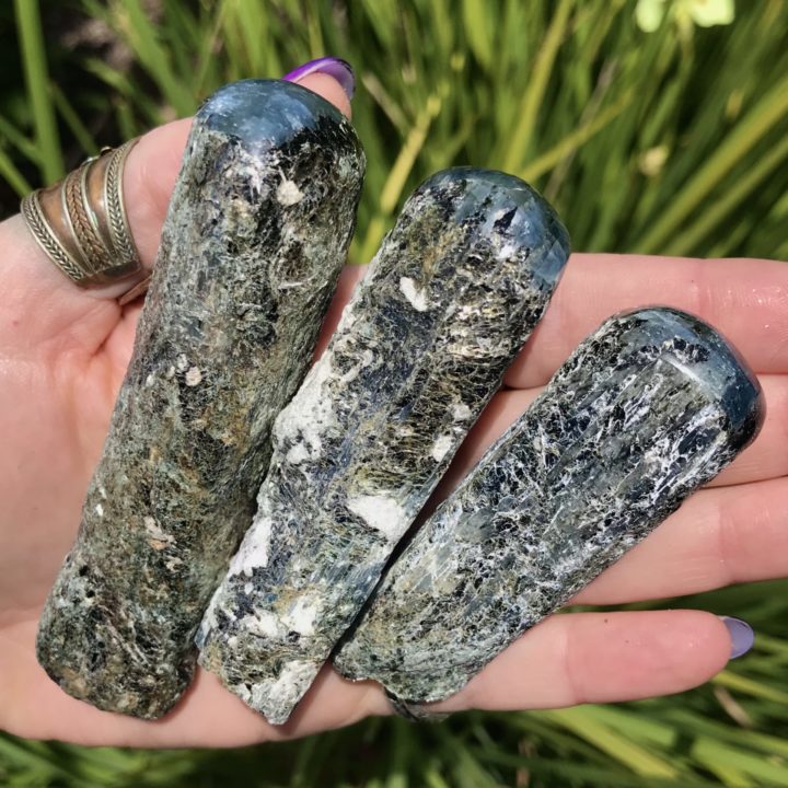 Balance and Wisdom Star Sapphire Kyanite Wands