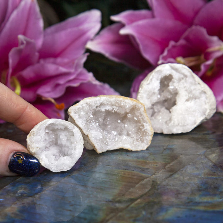 Clear Quartz Soul Star Geodes