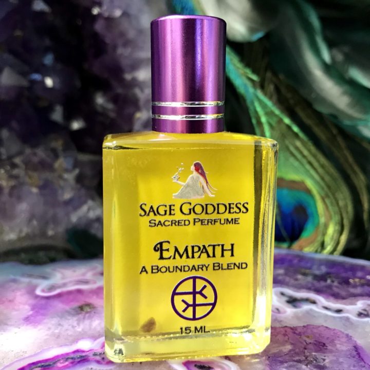 Empath Protection Perfume and Stone Set