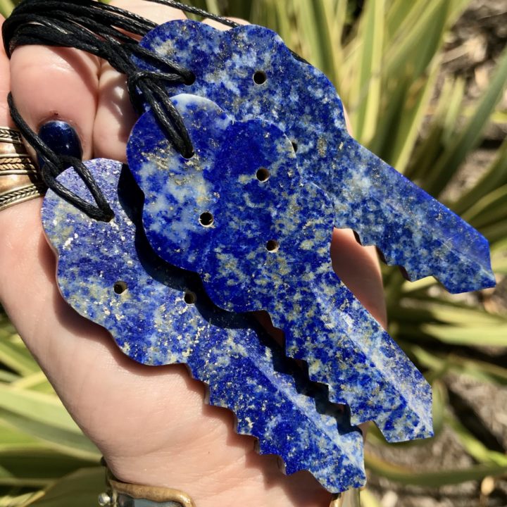 Ishtars Power Key Lapis Pendants