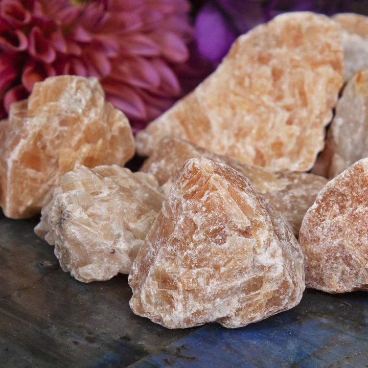 Natural Orchid Calcite