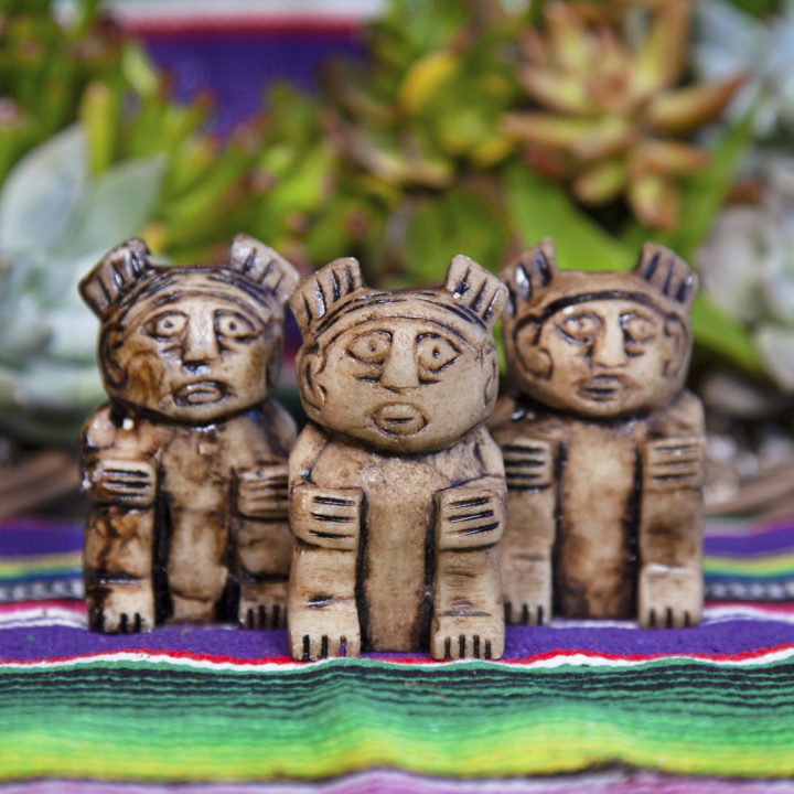 Peruvian Shaman Carvings