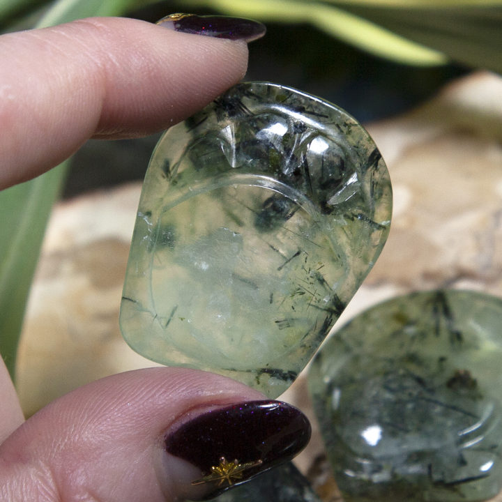 Prehnite with Epidote Cat Paws