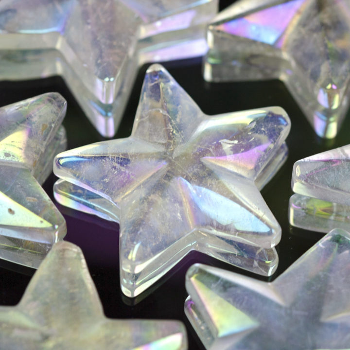 Cosmic Angel Aura Quartz Stars