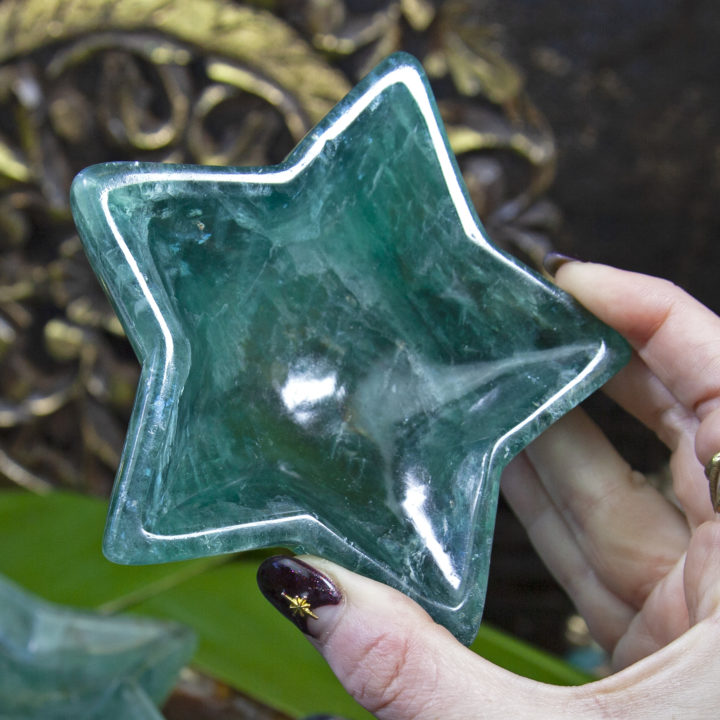 Fluorite Star Bowls